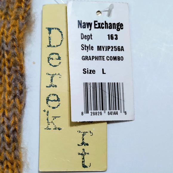 Derek Heart Junior's Size Large Y2K Tunic Cable Knit Cowl Neck Sweater - Picture 6 of 12